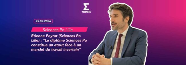 Étienne Peyrat (Sciences Po Lille) Le diplôme Sciences Po constitue un atout face à un marché du travail incertain