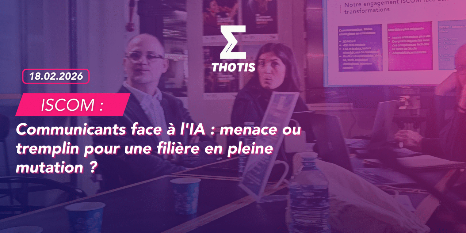 ISCOM Communicants face à l'IA menace ou tremplin pour une filière en pleine mutation
