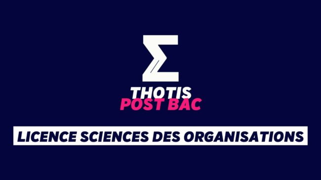 Licence Sciences des Organisations