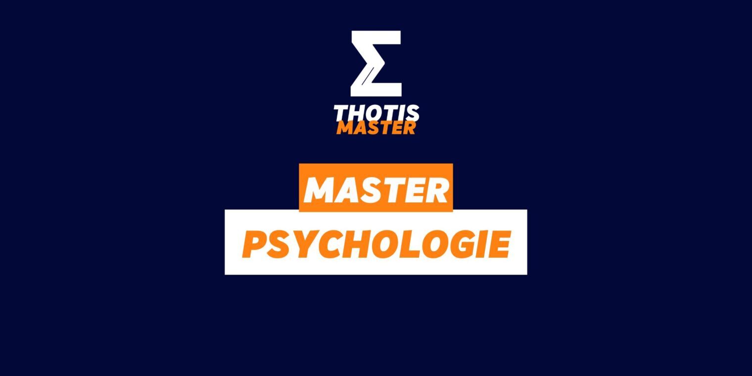 Master Psychologie Master Psychologie