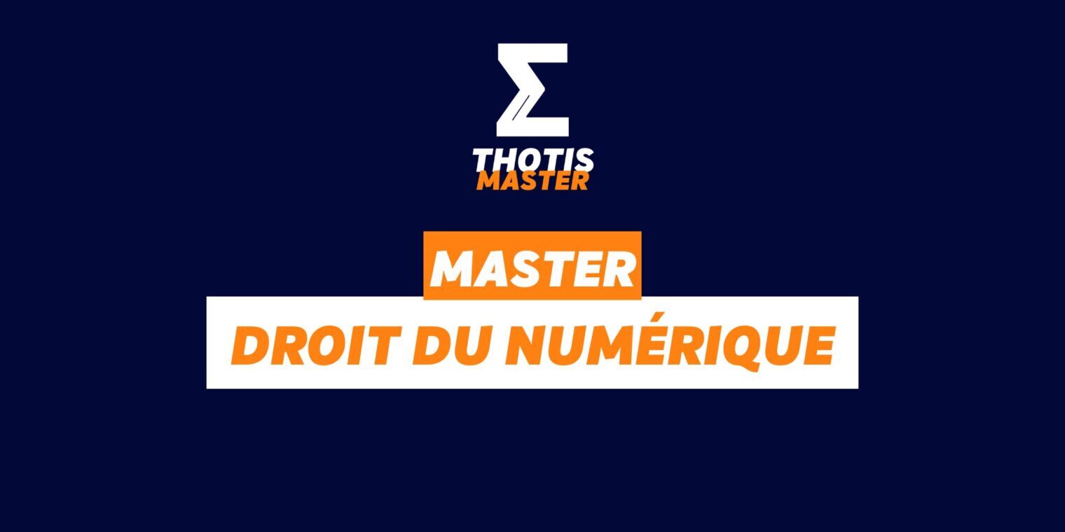 Master droit du numérique Master droit du numérique