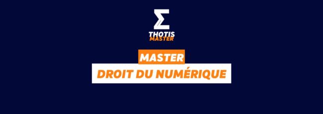 Master droit du numérique