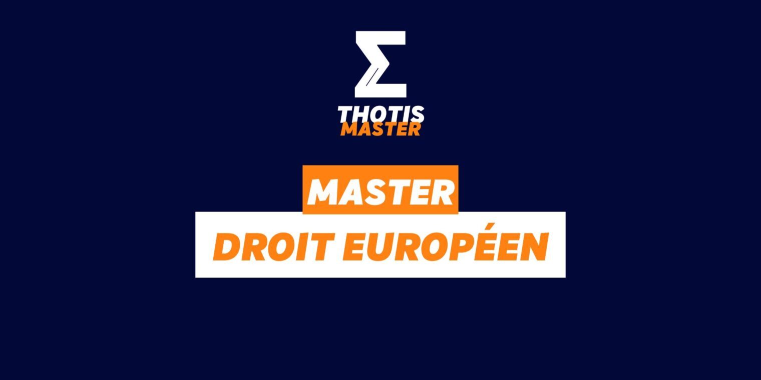 Master droit européen