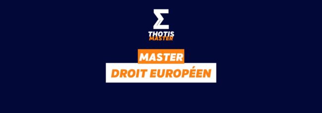 Master droit européen