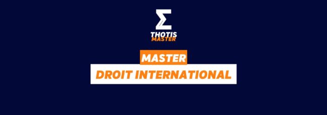 Master droit international