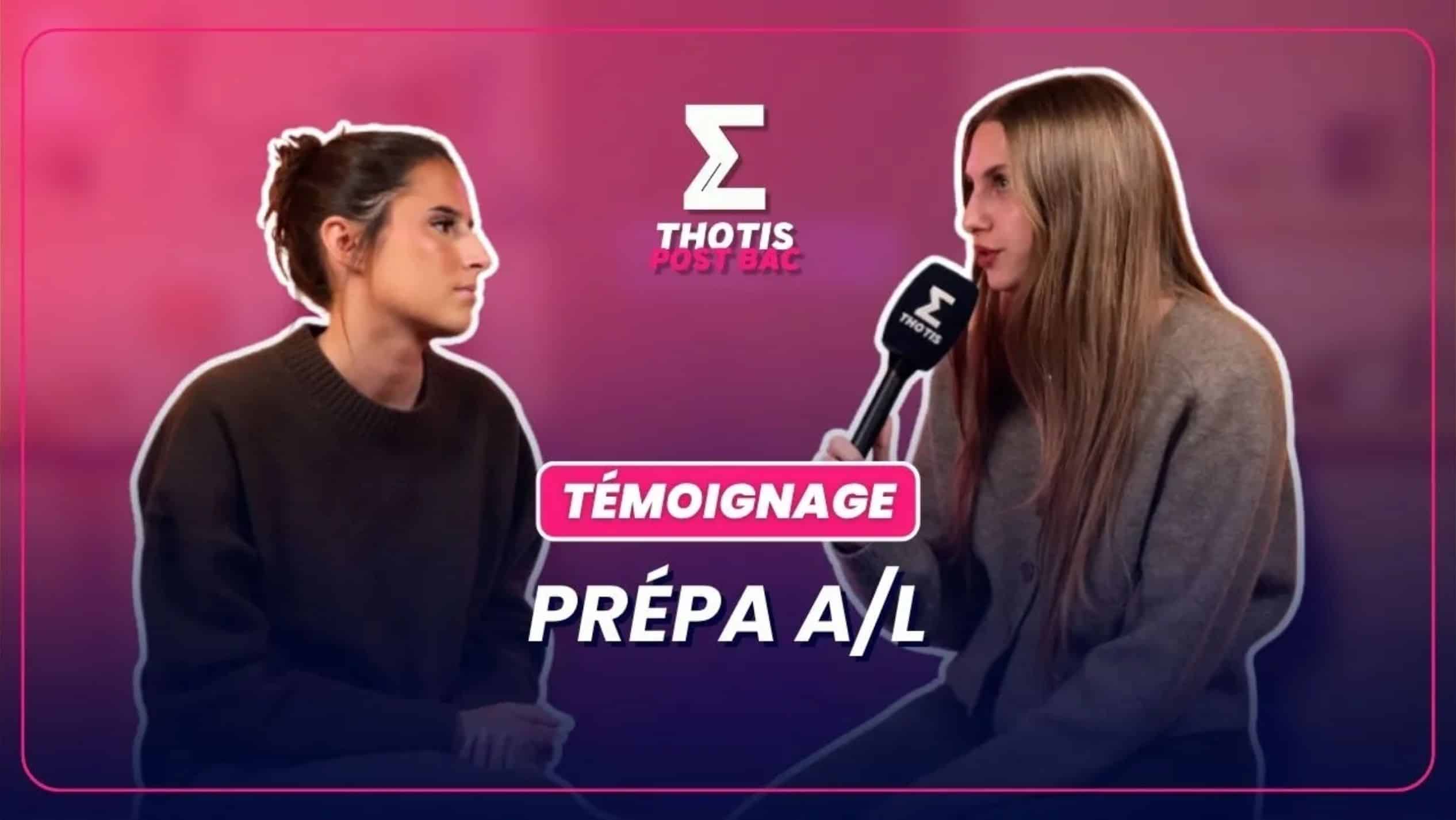 Prépa AL témoignage