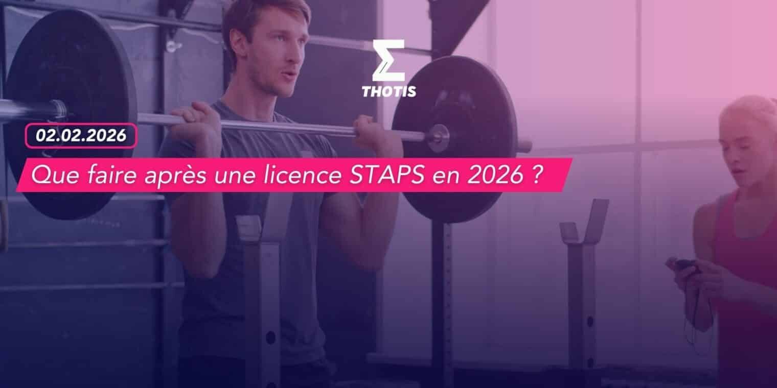 Que faire après une licence STAPS en 2026 Que faire après une licence STAPS en 2026