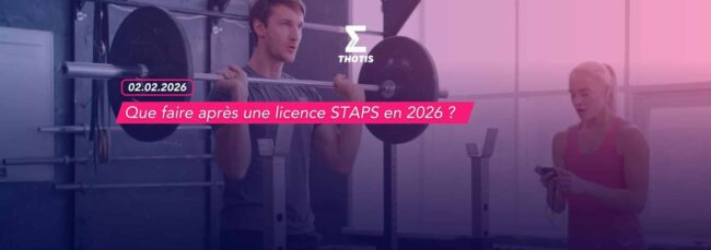 Que faire après une licence STAPS en 2026