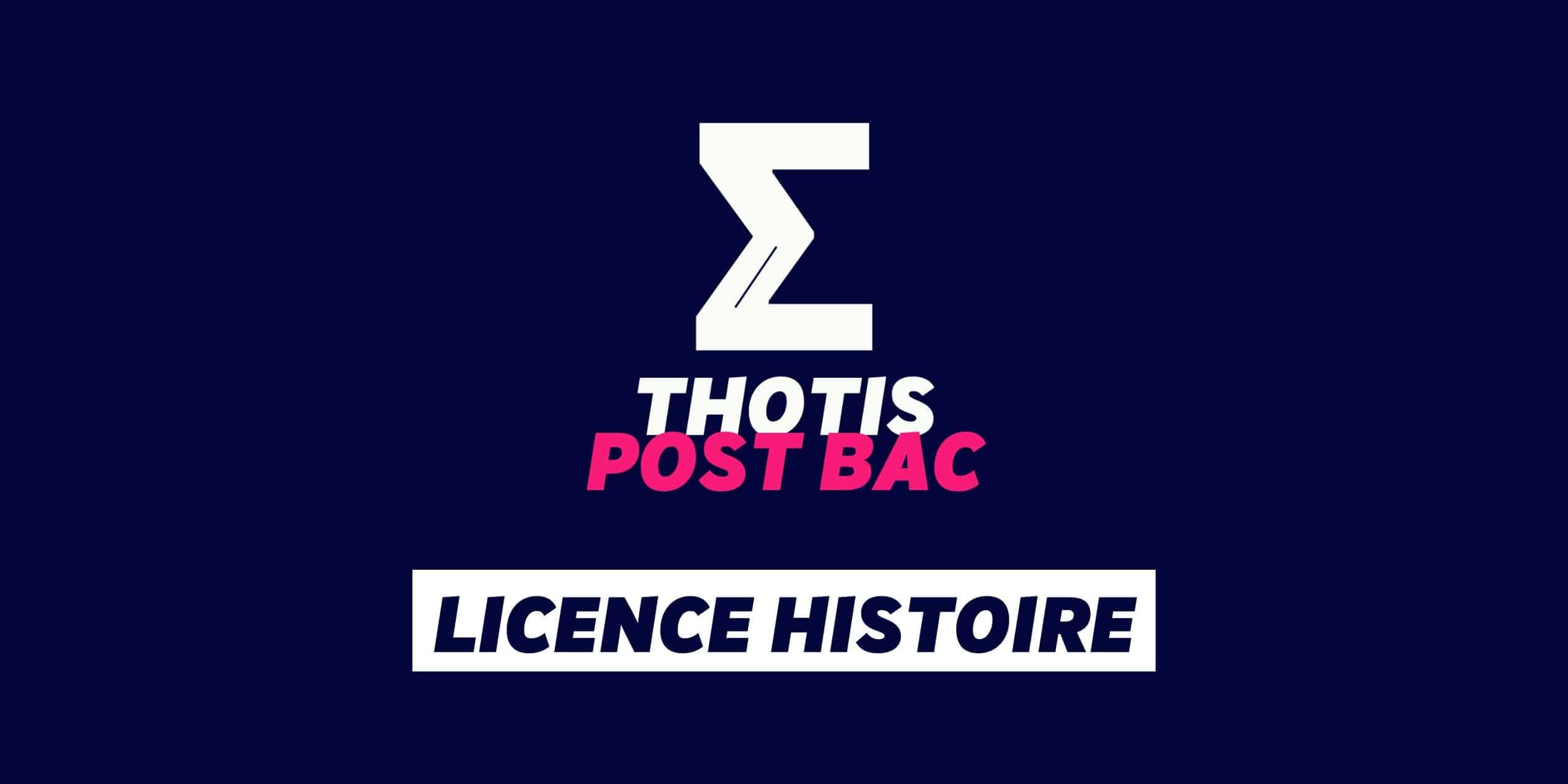 Licence histoire Licence histoire