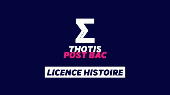 Licence histoire