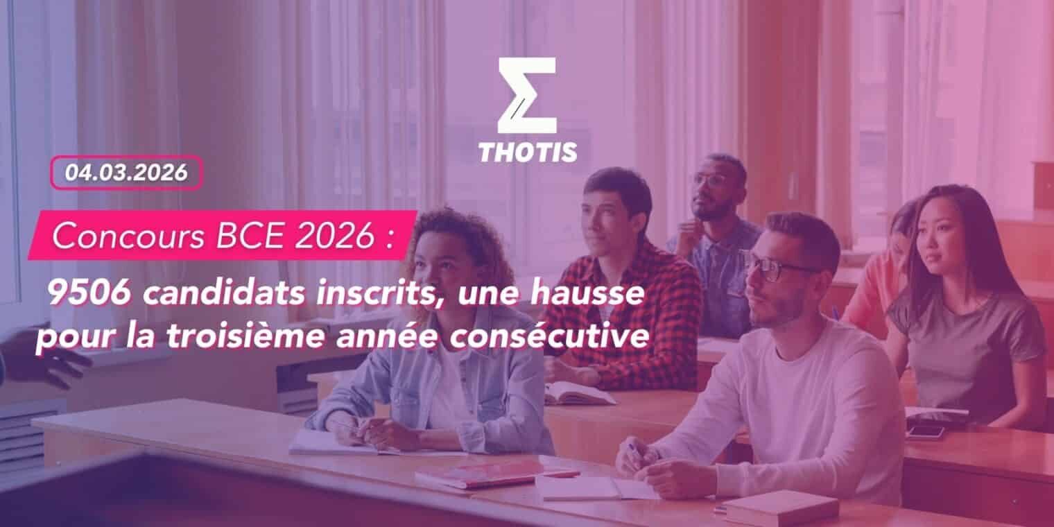 9506 candidats inscrits, une hausse pour la troisième année consécutive