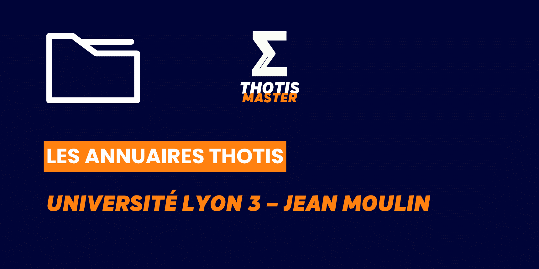 Annuaire Université Lyon 3 – Jean Moulin Annuaire Université Lyon 3 – Jean Moulin