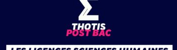 LICENCES Sciences Humaines & Sociales