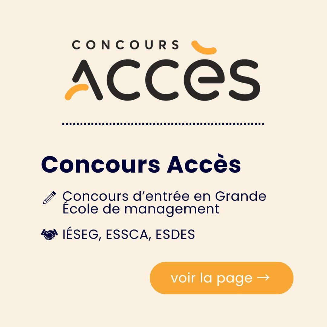 Concours accès