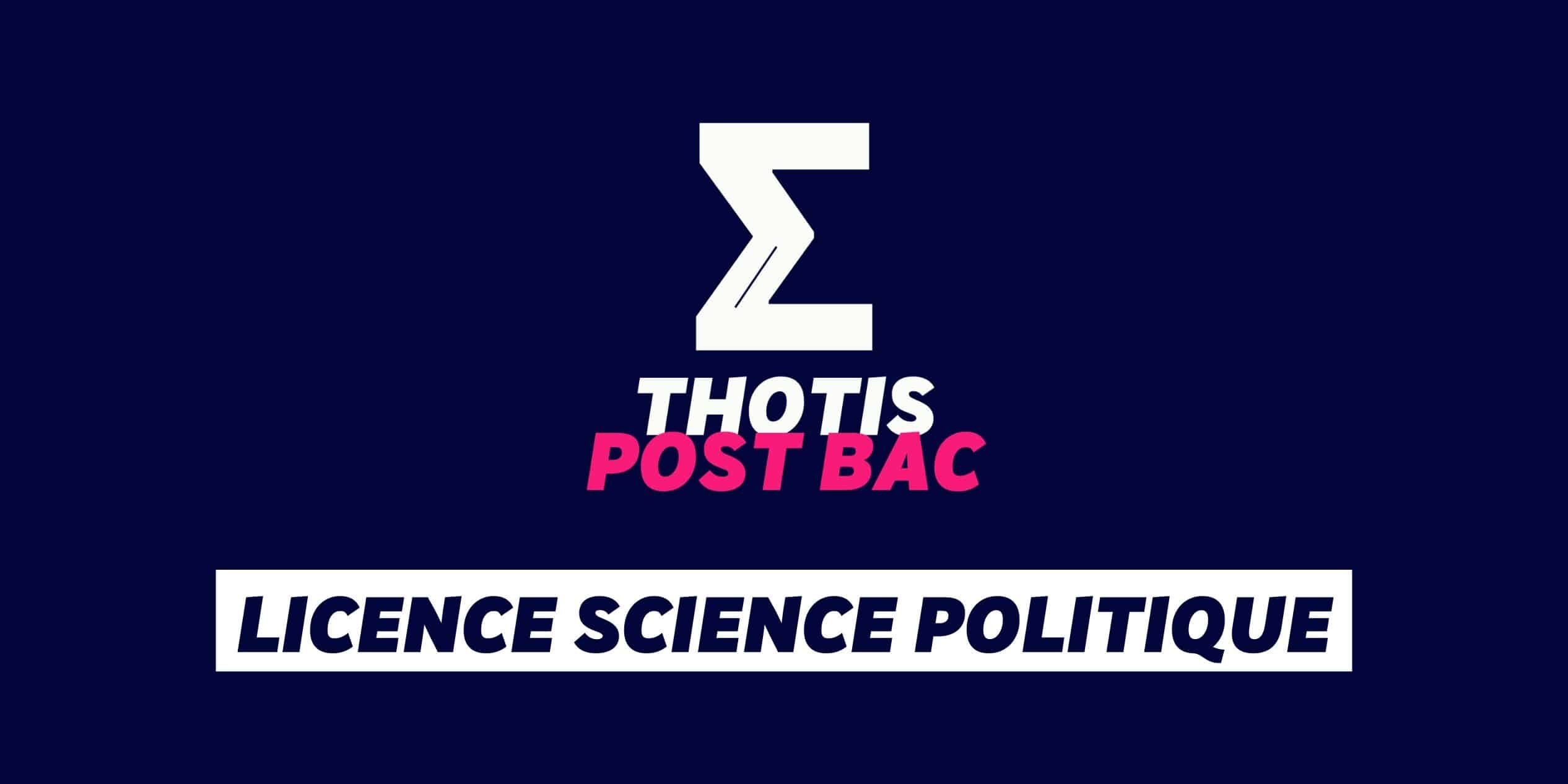licence Science Politique licence Science Politique