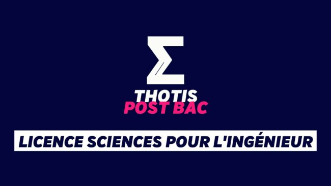 Licence Sciences pour l'ingénieur