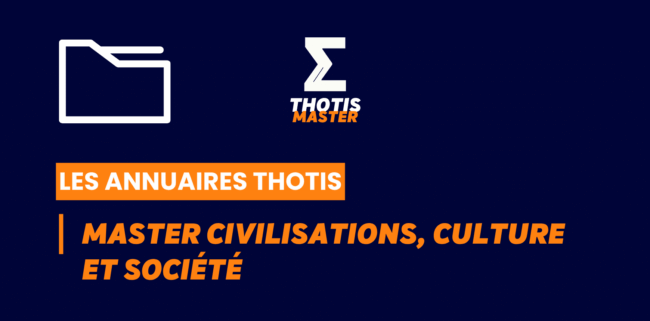Annuaire Master Civilisations, culture et société (1)