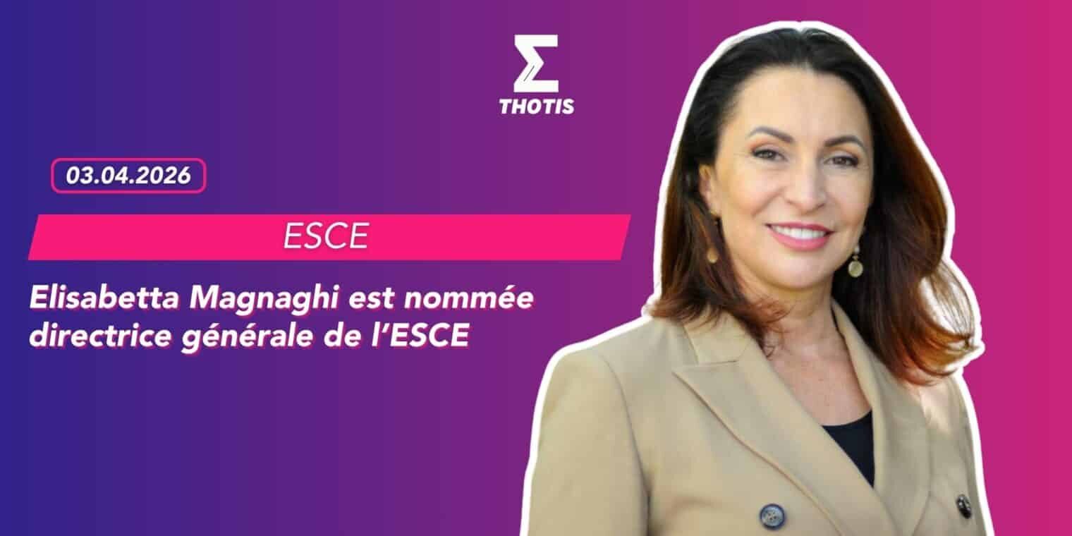 Elisabetta Magnaghi est nommée directrice générale de l’ESCE-2 Elisabetta Magnaghi est nommée directrice générale de l’ESCE 2