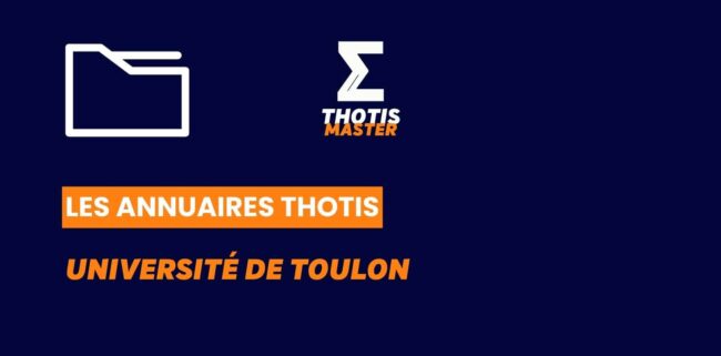 Annuaire Université de Toulon