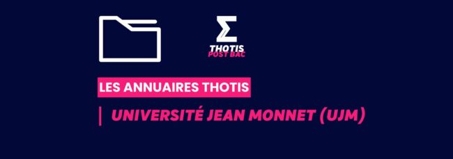 Annuaires Thotis - Université Jean Monnet (UJM)