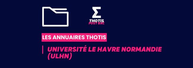 Annuaires Thotis - Université Le Havre Normandie (ULHN)