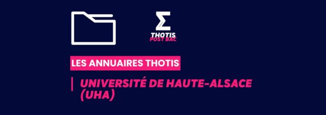 Annuaires Thotis - Université de Haute-Alsace (Mulhouse)