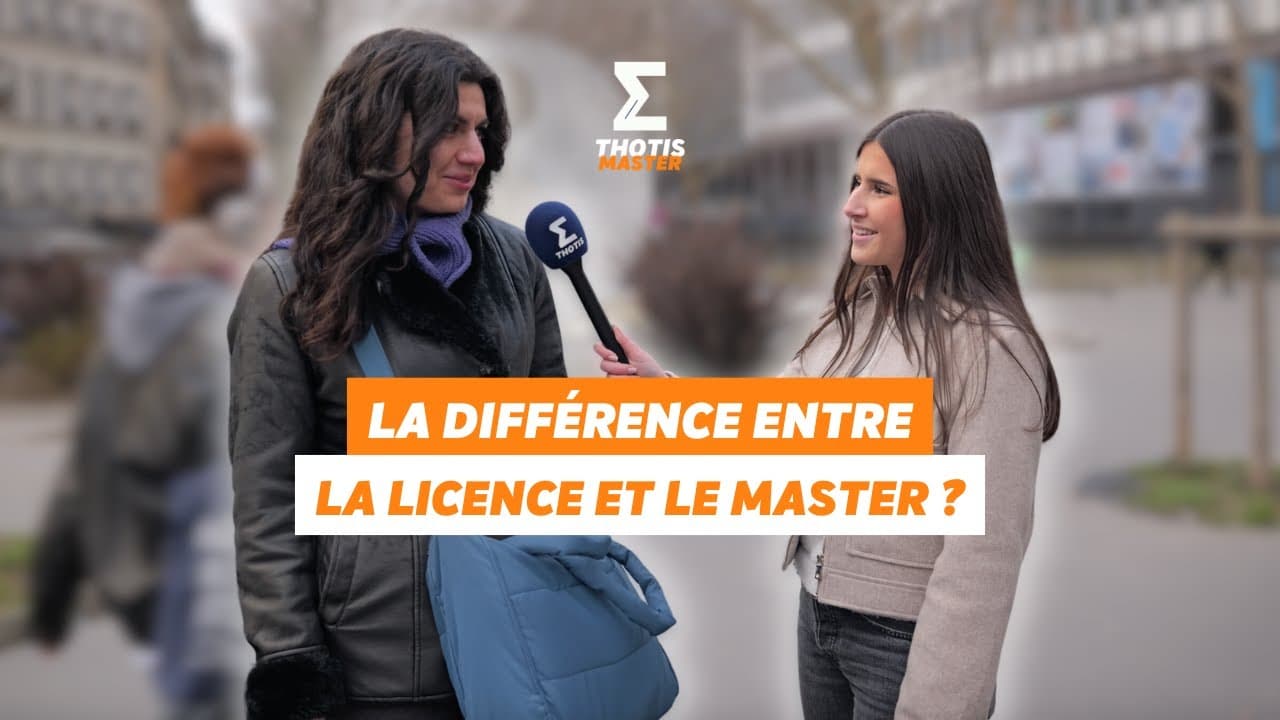 La différence entre la licence et le master