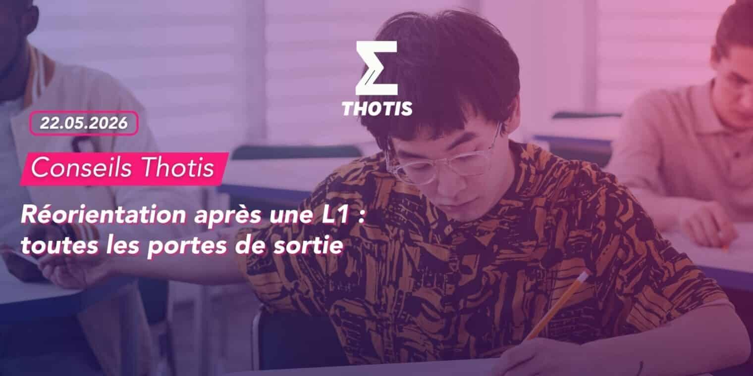 Réorientation après une L1 toutes les portes de sortie