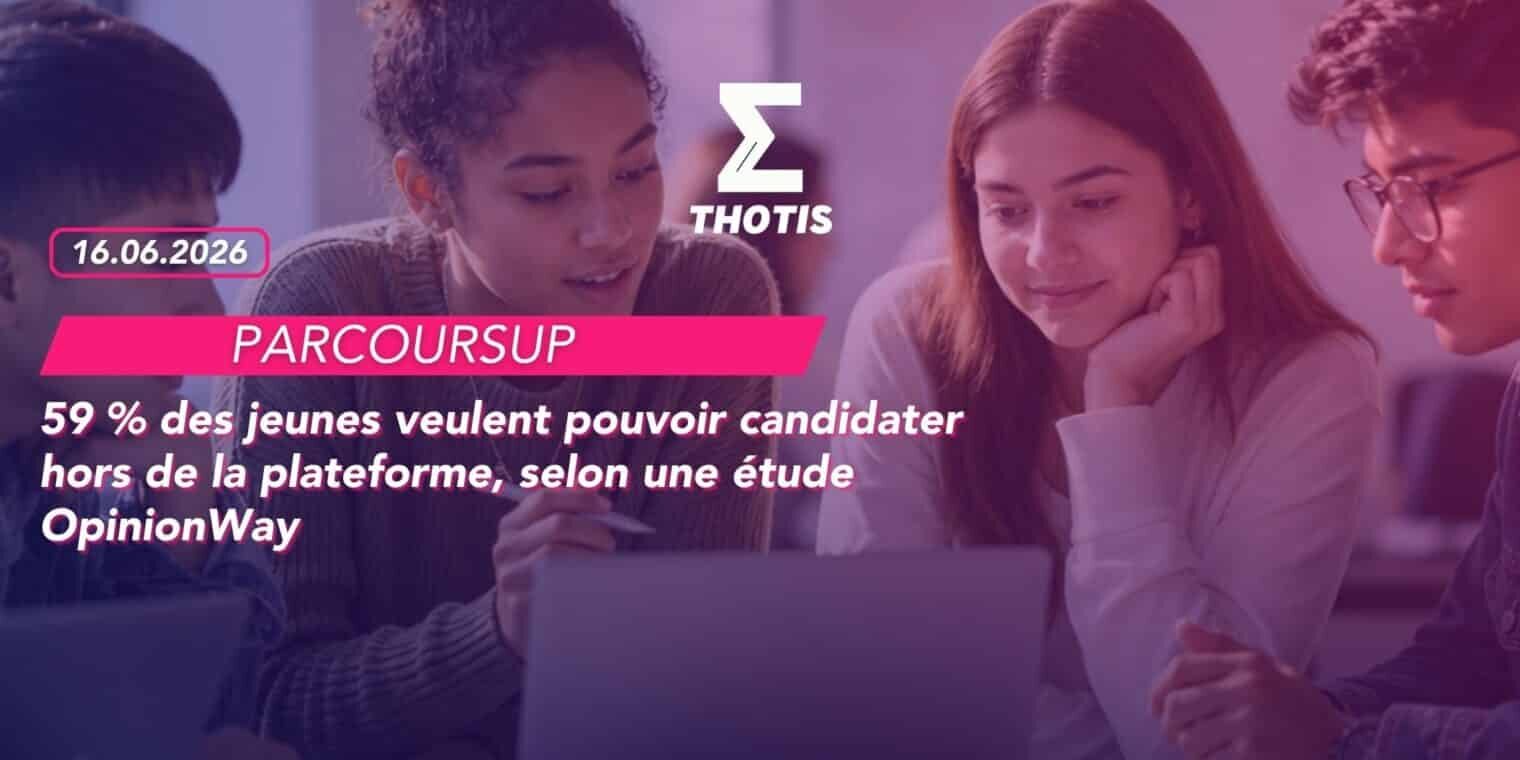 59 % des jeunes veulent pouvoir candidater hors de la plateforme, selon une étude OpinionWaY 59 % des jeunes veulent pouvoir candidater hors de la plateforme, selon une étude OpinionWaY