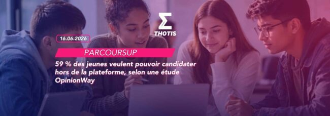 59 % des jeunes veulent pouvoir candidater hors de la plateforme, selon une étude OpinionWaY