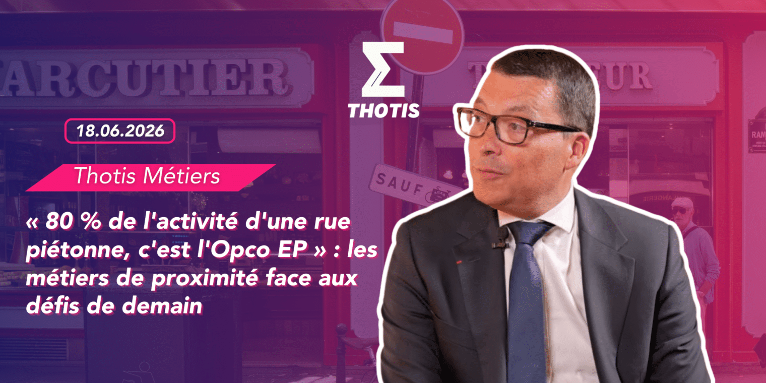 « 80 % de l’activité d’une rue piétonne, c’est l’Opco EP » les métiers de proximité face aux défis de demain « 80 % de l'activité d'une rue piétonne, c'est l'Opco EP » : les métiers de proximité face aux défis de demain