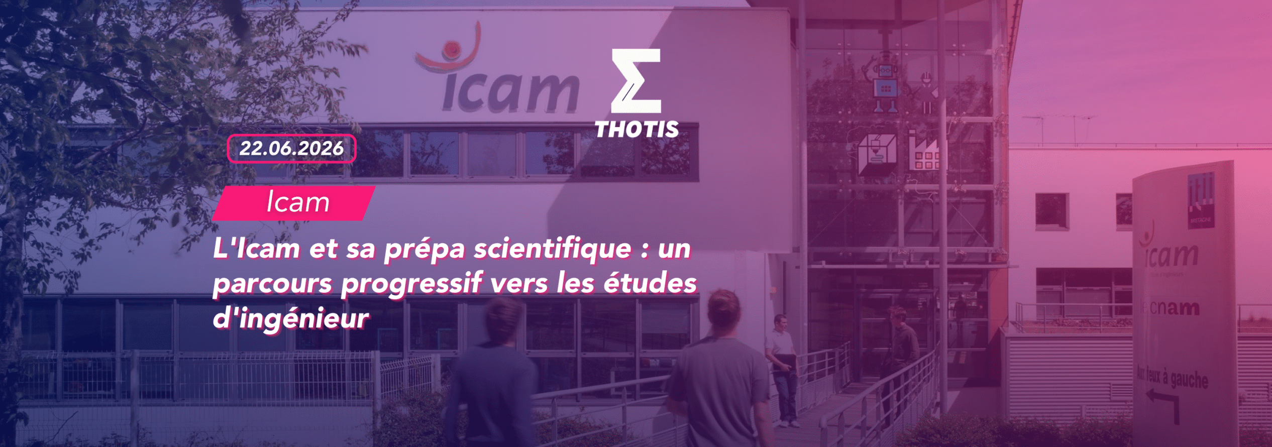 L'Icam et sa prépa scientifique : un parcours progressif vers les études d'ingénieur