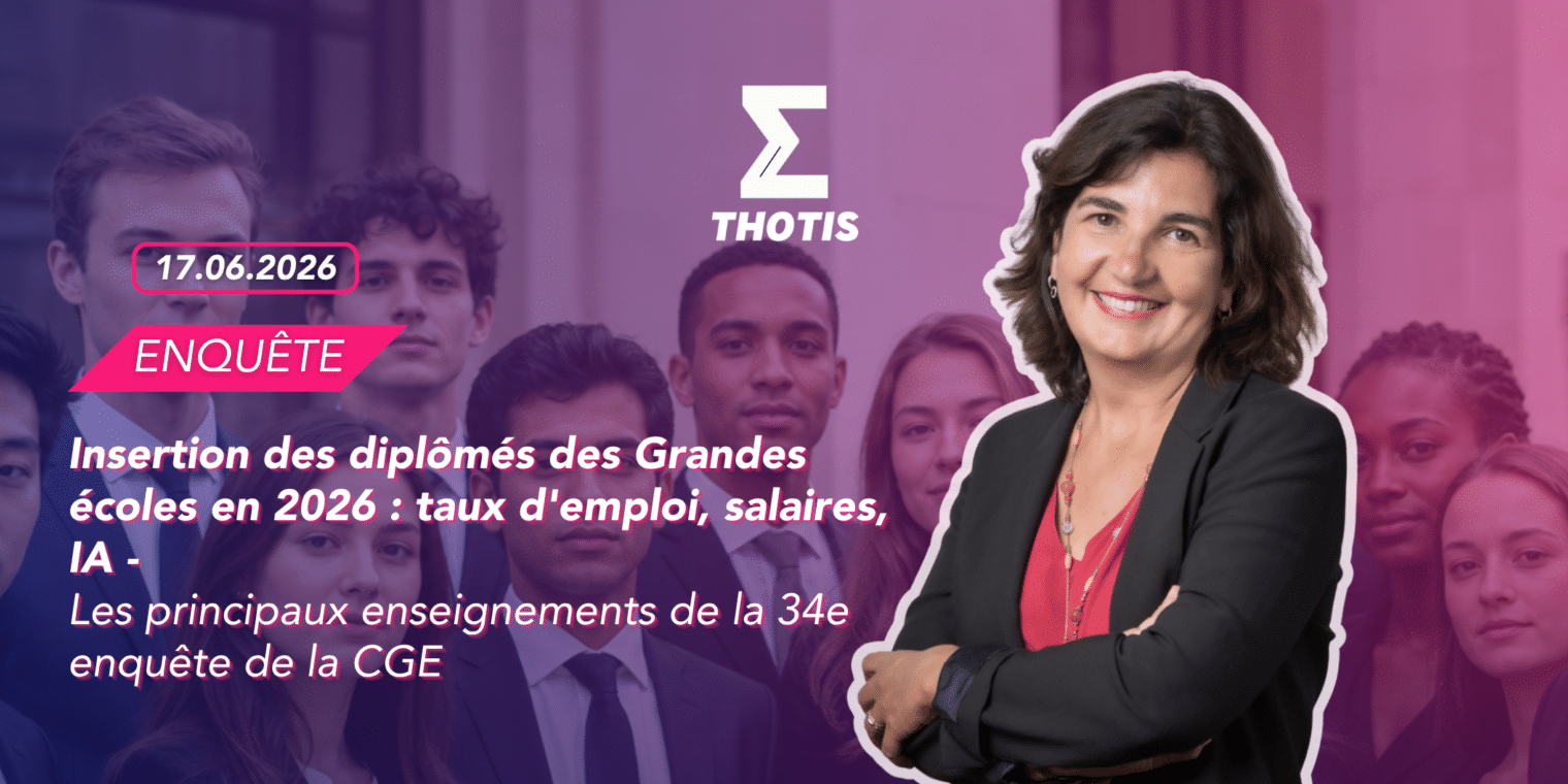 Insertion des diplômés des Grandes écoles en 2026 taux d’emploi, salaires, IA – les principaux enseignements de la 34e enquête de la CGE Insertion des diplômés des Grandes écoles : les principaux enseignements de la 34e enquête de la CGE