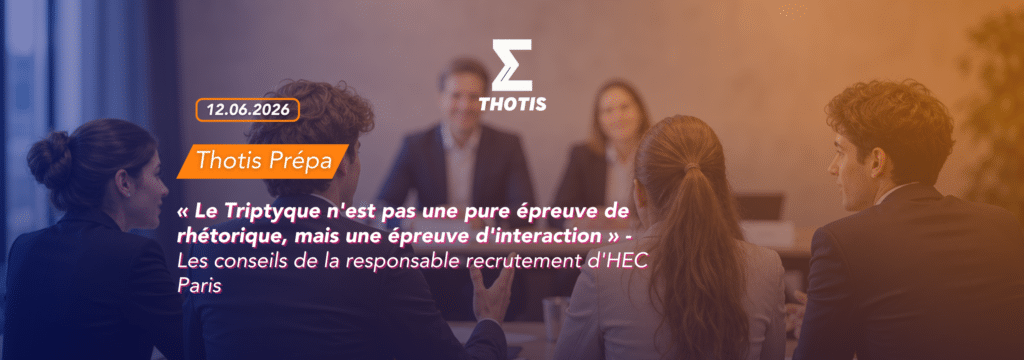 Interview - épreuve : le Triptyque HEC Paris