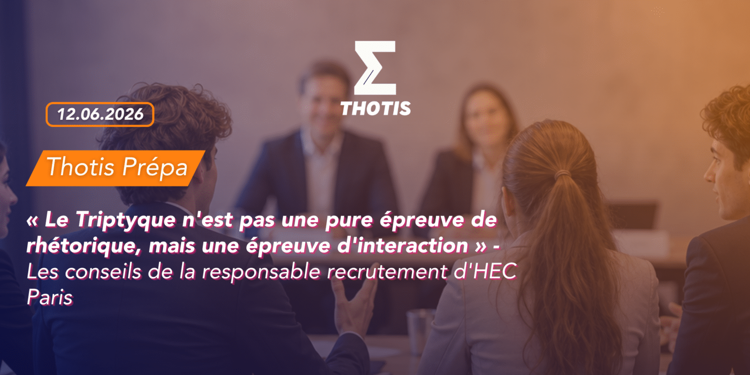 Interview - épreuve : le Triptyque HEC Paris