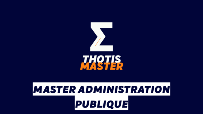Master Administration publique Master Administration publique