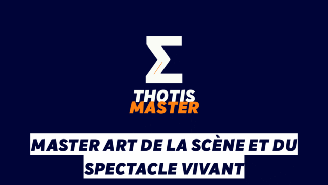 Master Art de la scène et du spectacle vivant