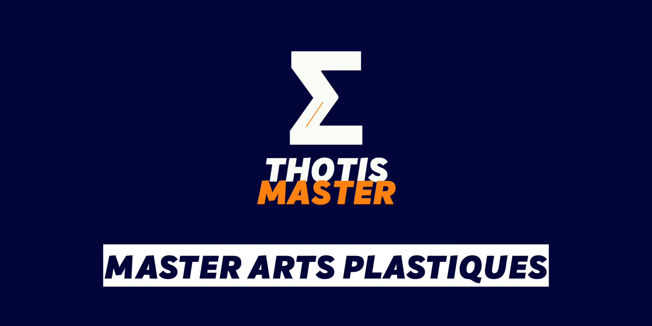 Master Arts plastiques