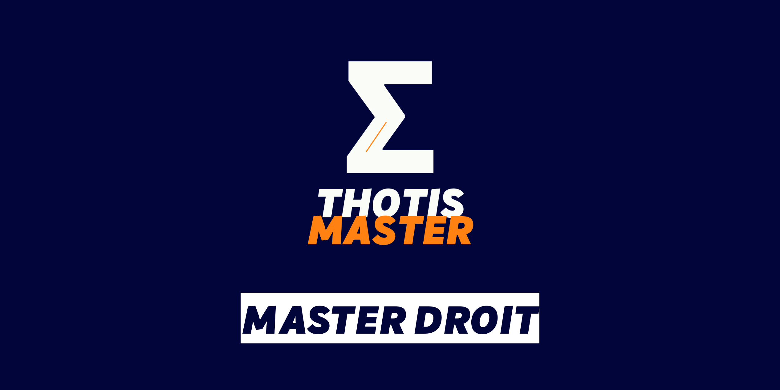 Master Droit Master Droit