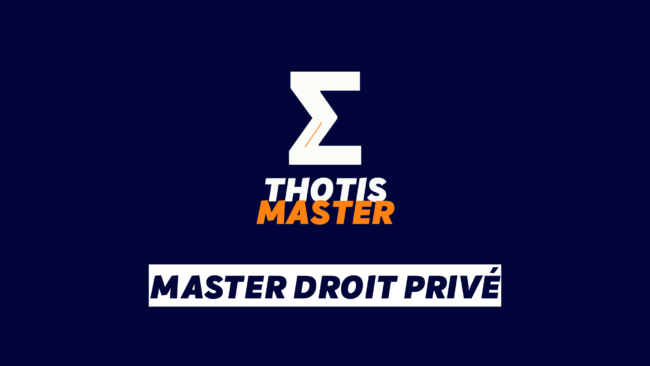 Master Droit privé Master Droit privé