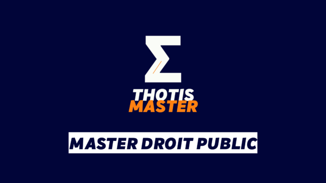 Master Droit public Master Droit public
