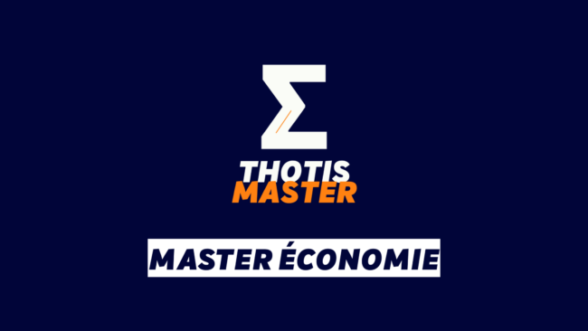 Master Économie