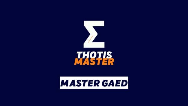 Master GAED Master GAED