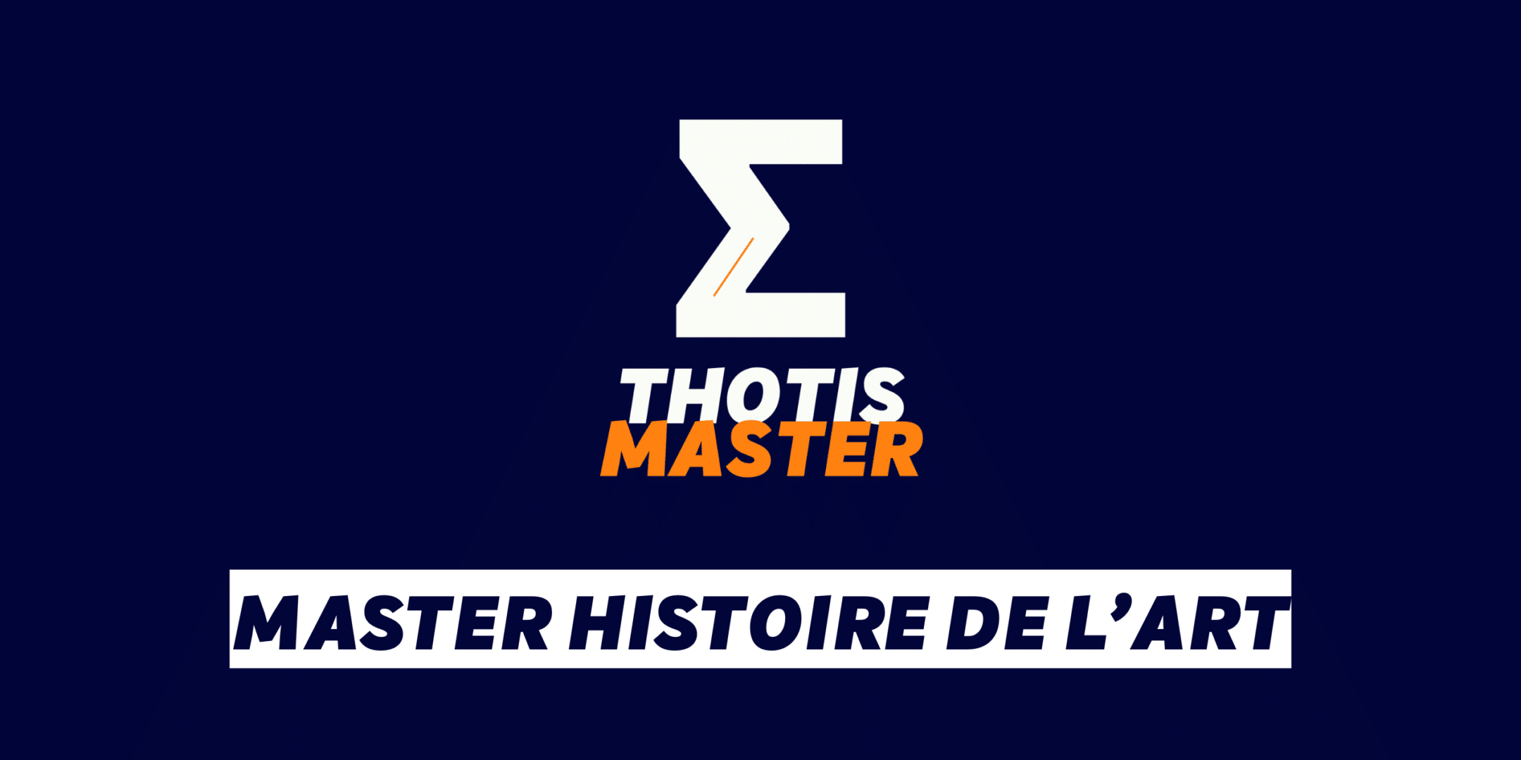 Master Histoire de l'art
