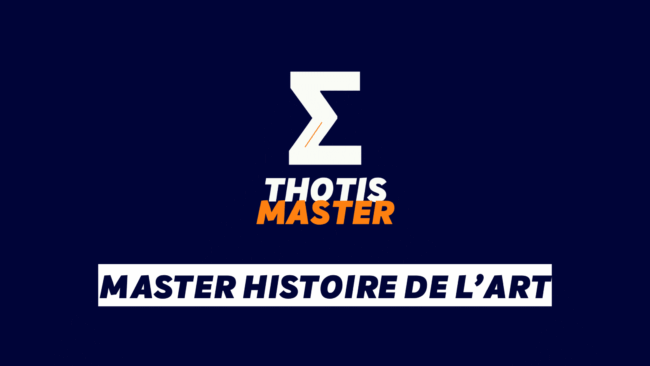 Master Histoire de l'art