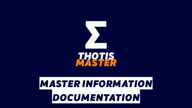 Master Information, documentation Master Information, documentation