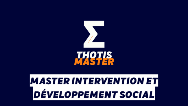 Master Intervention et développement social Master Intervention et développement social