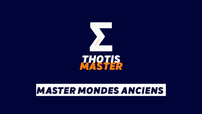 Master Mondes anciens Master Mondes anciens