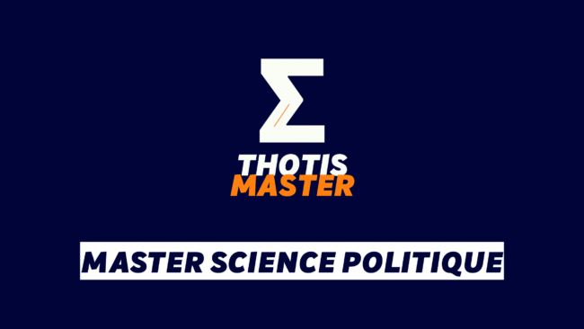 Master Science politique Master Science politique