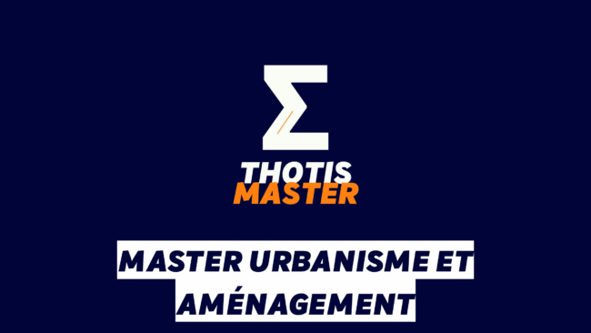 Master Urbanisme et Aménagement